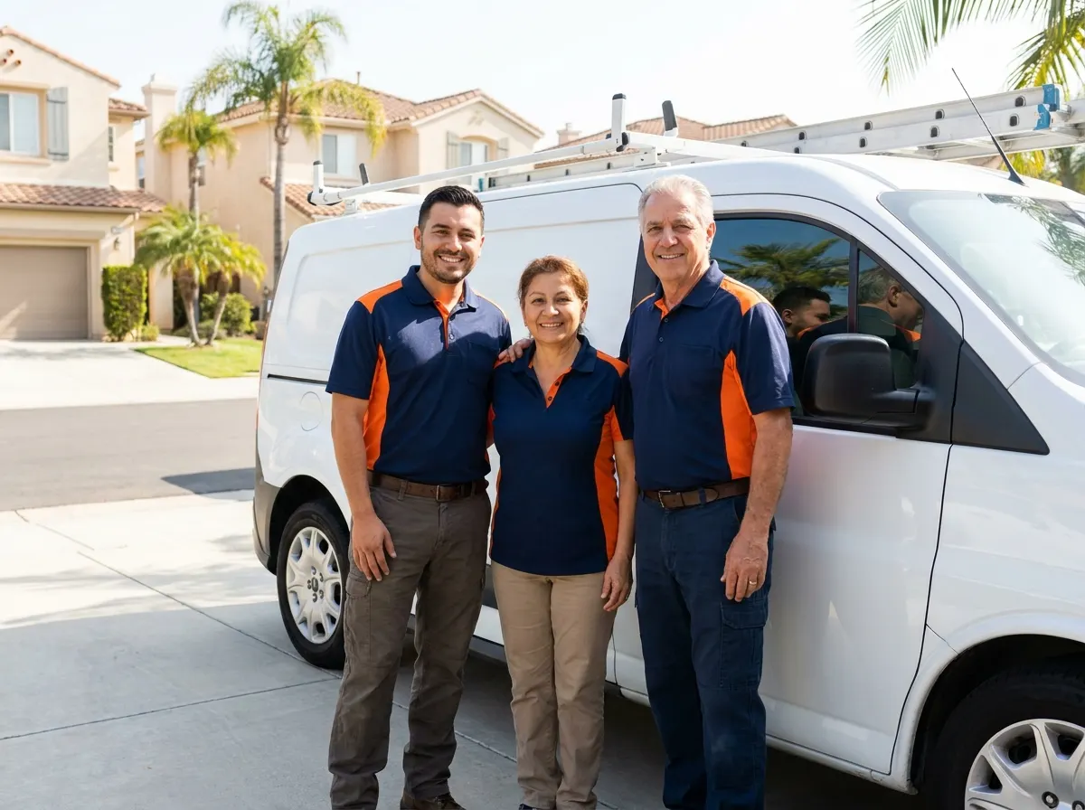 The Leisure Home HVAC team, hvac contractor in Irvine, CA
